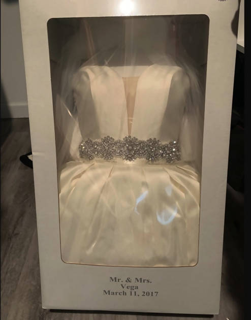 Calle Blanche Wedding Dress Size 4
