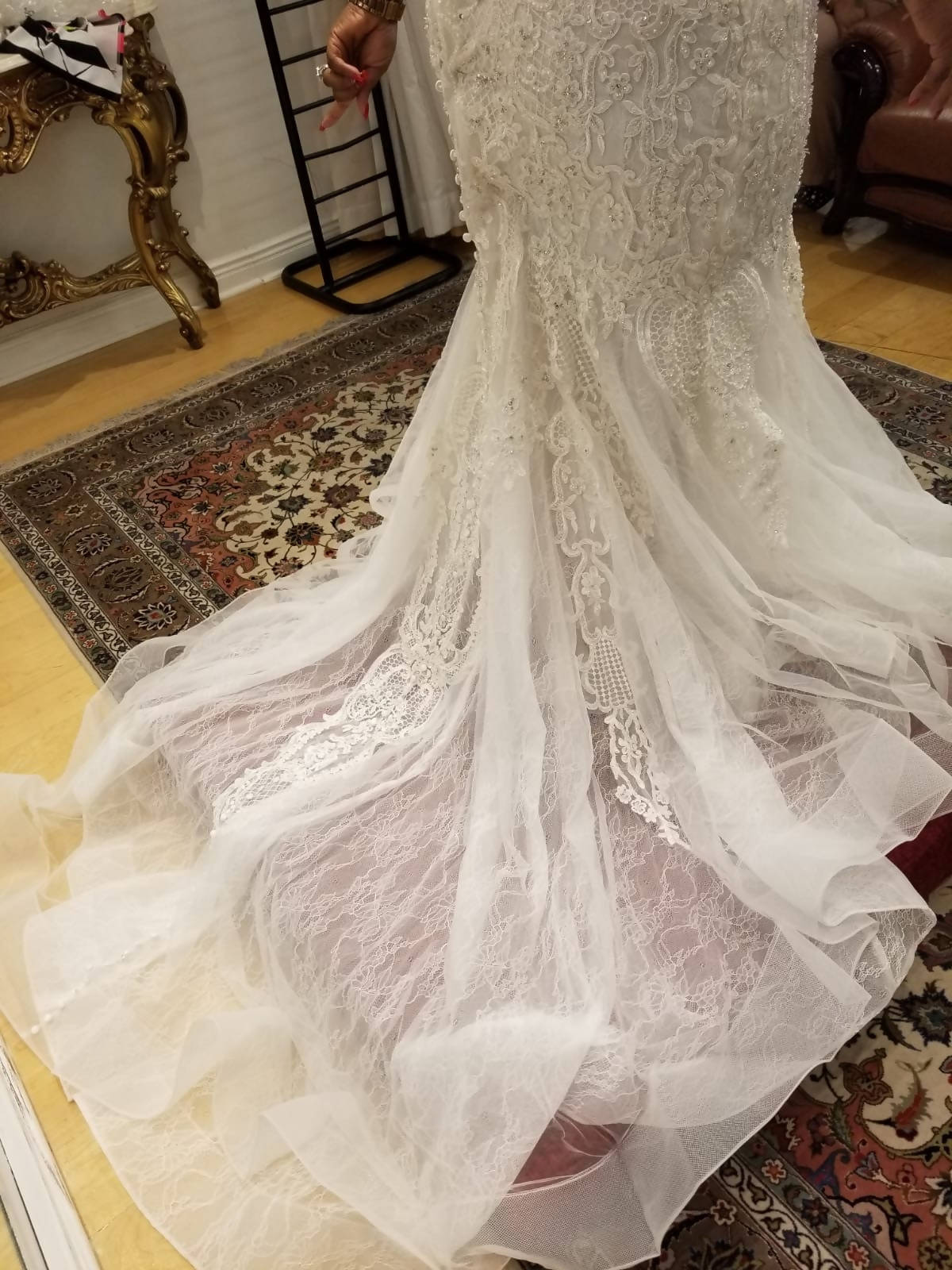 Allure Style Hand Beaded Mermaid Wedding Dress