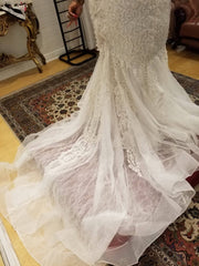 Allure Style Hand Beaded Mermaid Wedding Dress